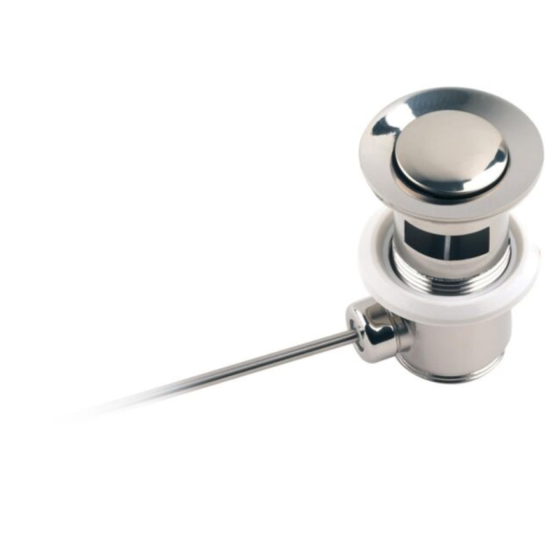 Piletta in ottone 1"1/4 con saltello automatico tappo incluso