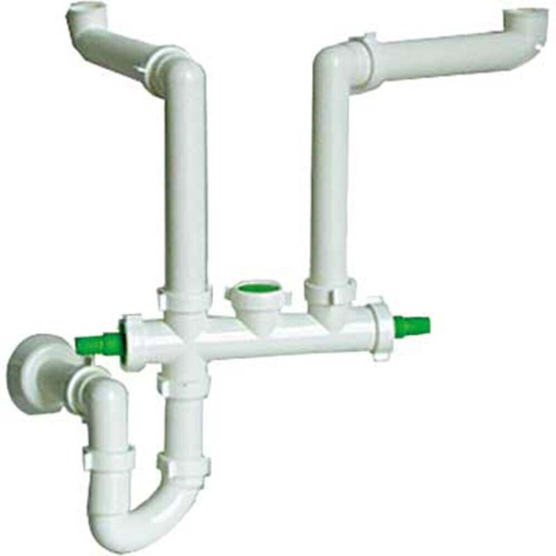 Bonomini Sifone Lavello Salvaspazio  2 Vie 1"1/2