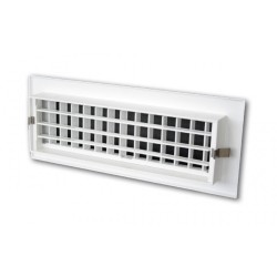 Bocchetta di Mandata In Alluminio Bianco RAL  Varie Misure