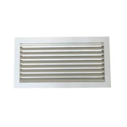 Griglia di Ripresa In Alluminio Bianco RAL  Varie Misure