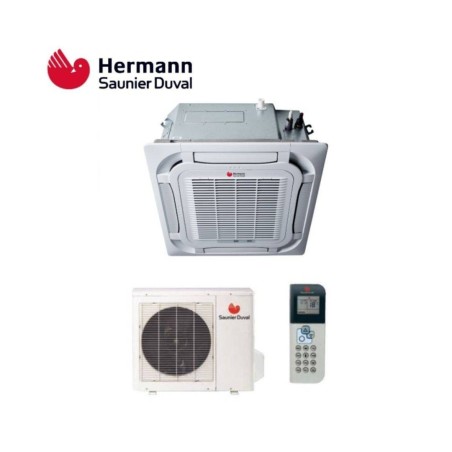 Hermann Saunier Duval Climatizzatore Monosplit a Cassetta a 4 Vie Inverter serie VivAir SDH19-050 IKNI R-32 Classe A++