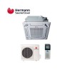 Climatizzatore Condizionatore Hermann Saunier Duval Cassetta a 4 Vie Inverter serie VivAir SDH19 18000 BTU SDH 19-050 IKN R-32