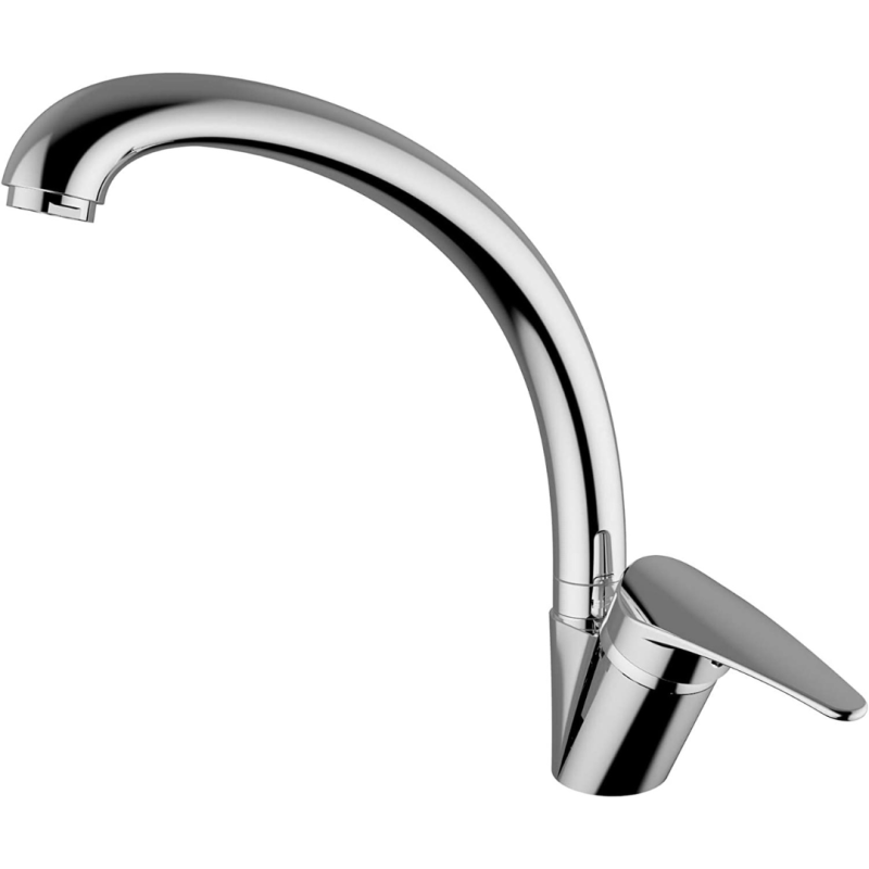 Miscelatore Monocomando Teorema Lavello canna conica Cromo Serie T-One