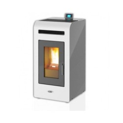 Stufa A Pellet Kalor Denia 14C 13,20 Kw Colore Bianco