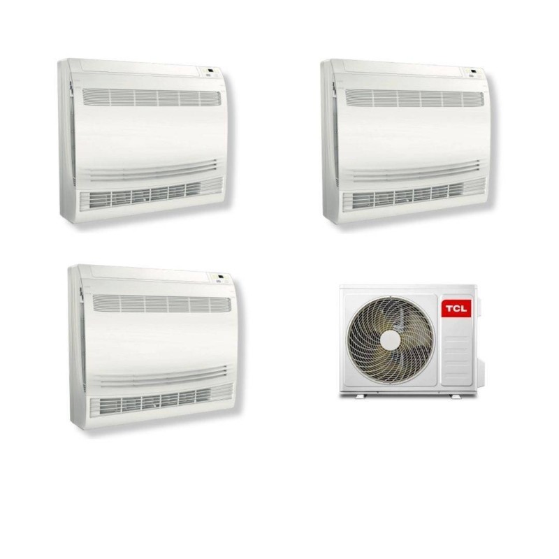 TCL Climatizzatore Trial Split Console 12+12+18 con MT4250  Inverter R-32 Classe A++