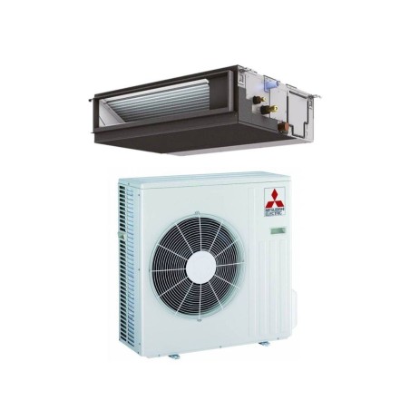 Mitsubishi Climatizzatore Canalizzato PEAD-M125JA2+PUZ-M125VKA2 43000 btu Media Prevalenza R-32 Wi-Fi Opt Classe A++