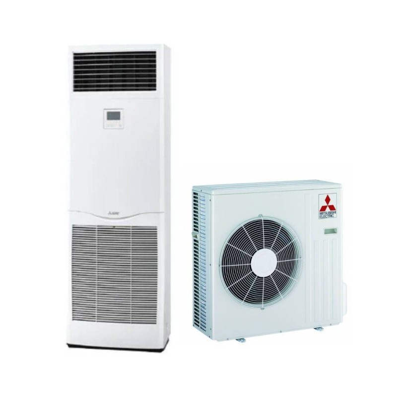 Mitsubishi Climatizzatore a Colonna PSA-M125KA + PUZ-M125VKA2 43000 BTU Inverter R-32 Classe A