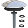 Bonomini Tappo Vasca da Bagno Universale con Stelo da Ø 8/9 mm - 0847OT74S