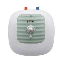 Ferroli Scaldabagno Elettrico Cubo SG 15s Sottolavello 15 Litri 5 Anni Garanzia