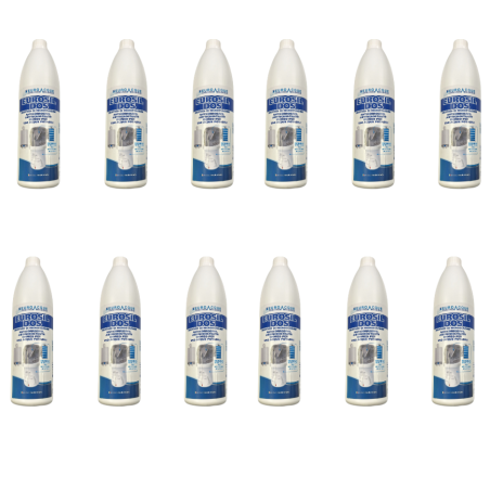 Eurosil Dos 1 litro polifosfato liquido Conf. da 12 pezzi Ricarica per pompa dosatrice Smart