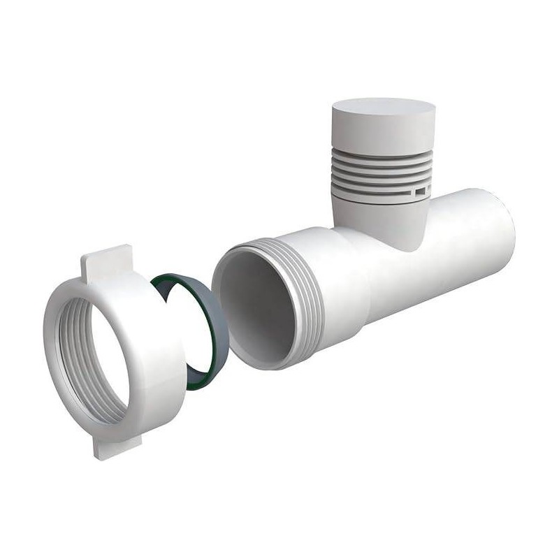 Bonomini Valvola Immissione Aria Bianco Ø40X1"1/4 - 0720AB64B0