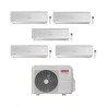 Ariston Climatizzatore PentaSplit Alys R 32 9+9+9+9+9 con PENTA121XD0C-O Inverter Wi-Fi Optional Classe A++