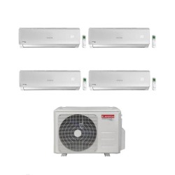 Ariston Climatizzatore QuadriSplit Alys R 32 9+9+9+9 con QUAD110XD0C-O Inverter Wi-Fi Optional Classe A++