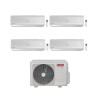 Ariston Climatizzatore QuadriSplit Alys R 32 9+9+9+9 con QUAD110XD0C-O Inverter Wi-Fi Optional Classe A++