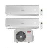 Ariston Climatizzatore DualSplit Alys R 32 12+12 con DUALC50XD0-O Inverter Wi-Fi Optional Classe A++