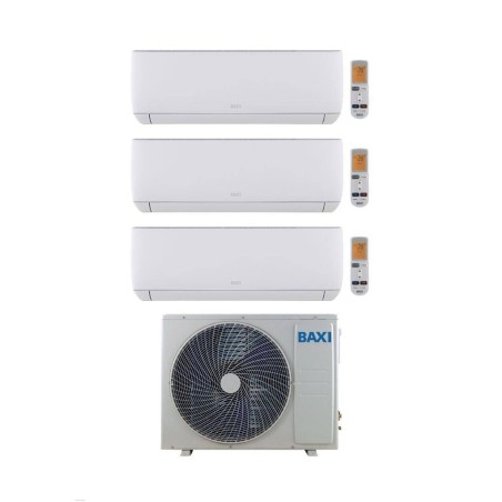 Baxi Climatizzatore Trial Split Astra 12+12+18 con LSGT125-5M Inverter R-32 Wi-Fi Opt. Classe A++