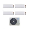 Baxi Climatizzatore Quadri Split Astra 7+9+9+9 con LSGT125-5M Inverter R-32 Wi-Fi Opt. Classe A++