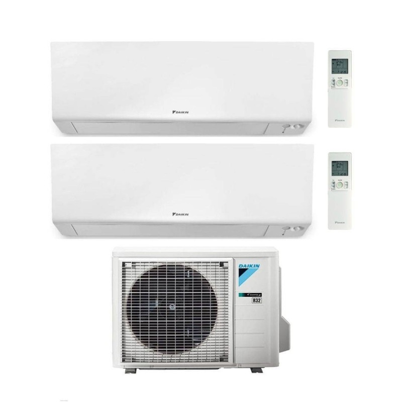 DAIKIN Climatizzatore Dual Split Bluevolution serie FTXM-R PERFERA 9+12 con 2MXM50A9 R-32 Wi-Fi Integrato